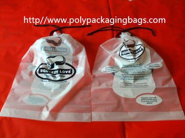 Os sacos de plástico de cordão resistentes da umidade/armazenamento do cordão ensacam