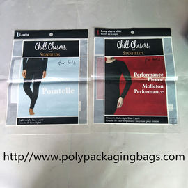 O composto de CPP para trás selou o costume impresso do saco do roupa interior de OPP saco autoadesivo