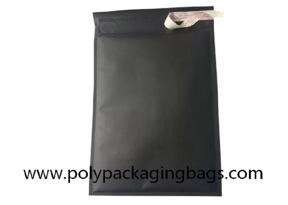 Envelopes de envio acolchoados autoadesivos do invólucro com bolhas de ar preto do papel de embalagem