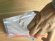 Sacos Ziplock da folha de FDA, saco de plástico composto aluminizado unilateral transparente personalizado do zíper