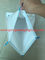 Saco de corda branco do PE da capacidade da extra grande/saco simples e generosamente impresso bolso do cordão de roupa