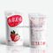Umidade - Matte Recyclable Ziplock Food Packaging geado prova