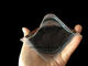 13.5cm * 24.5cm, espessura 0.07mm, saco de plástico hidratando impresso preto do zíper do charuto com janela transparente.