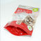 PE Ziplock Cat Food Bag Resealable do AL do ANIMAL DE ESTIMAÇÃO de 200 mícrons