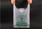 A única camada da fécula de milho Compostable laminou sacos biodegradáveis da camisa de T