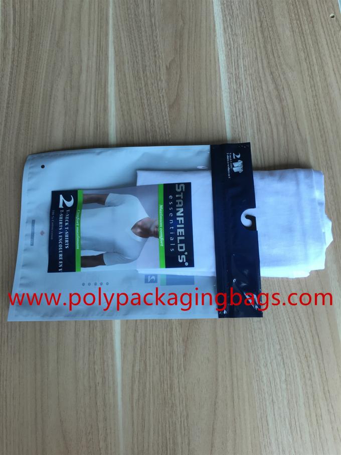 O costume masculino Resealable do roupa interior imprimiu os sacos OPP/material de CPP