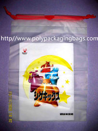 Doces/biscoitos/sacos de plástico relativos à promoção cordão do chocolate com impressão dos desenhos animados