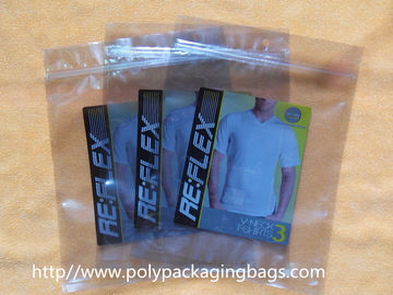 Umidade estática dos sacos de plástico dos sacos Ziplock feitos sob encomenda da folha do espaço livre do t-shirt anti - prova