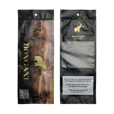Sacos de humidor de charutos Ziplock personalizados com sistema hidratado e janela de exibição 90 dias de conservação 20 Capacidade de charutos