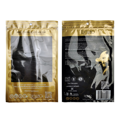 JiJiD Personalização Impressão Bolsas à Prova de Humidade Sacos de Tabaco Charuto Ziplock Saco de Embalagem de Charuto sacos de charuto humidificados