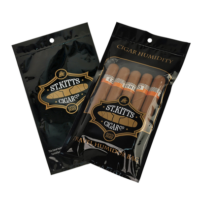Atacado Eco Amigável Reutilizável Manter os charutos úmidos e frescos Produtos de tabaco Sacos de charutos Sacos de fecho Saco de charutos Saco de humidificador de viagem