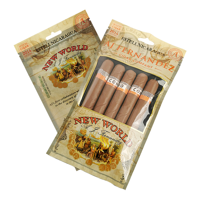 Sacos de Humidor de Charuto com Zíper Personalizados Sacos de Embalagem de Charuto Humidificados Com Sistema de Hidratação para Acessórios de Charuto