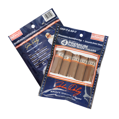 Sacos de charutos de plástico de design personalizado Humidade Sacos de charutos com camada de umidificador