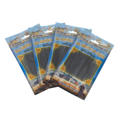 Bolsa de viagem de charuto de couro de luxo personalizado com umidificador portátil de cedro revestido de humidor Saco de controle de umidade Ziplock pouch