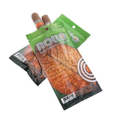 Sacos Ziplock para Charutos, Acessórios para Fumar, de Plástico com Impressão Personalizada, Embalagem para Tabaco com Hidratação