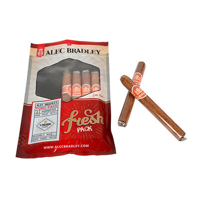 Saco de embalagem de charuto com aceitação de cores personalizadas, embalagem durável resistente a rasgos e perfurações, projetada para manter o charuto