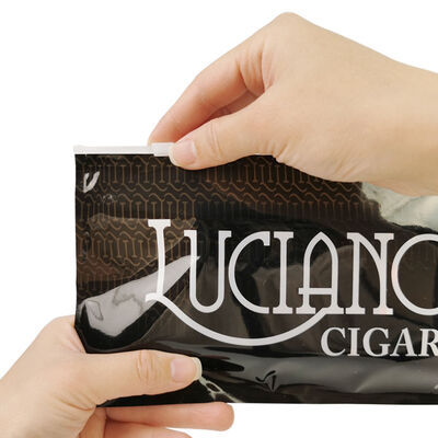 Sacos portáteis de humidor de charutos com sistema de hidratação e janela transparente para fácil exibição e frescura duradoura dos charutos