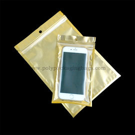 Sacos de embalagem do zíper de Matte Silver W30 x L40cm para a roupa do telefone celular