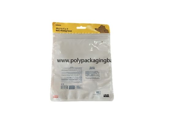 Saco de embalagem composto do zíper transparente respirável e customizável