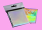 Efeitos holográficos claros do arco-íris das luvas do cartão do dobro feito sob encomenda da espessura
