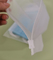 Resíduo metálico/sacos plásticos biodegradáveis geados do zíper para o roupa de banho da camisa de T