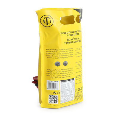 Impressão em gravura Bolsas de vazão Bolsas de embalagem em pé Oferecendo excelentes propriedades de barreira e fácil distribuição
