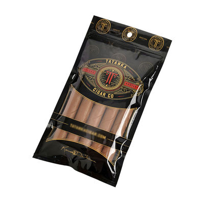 Sacos de plástico recobráveis para charutos e sacos de tabaco