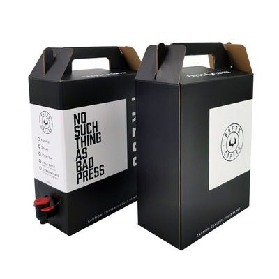 Dispensador de caixa de papel descartável de 1 L, 2 L, 3 L, sumo em sacos, bebida de café quente, embalagem líquida