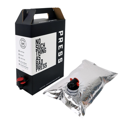 Dispensador de caixa de papel descartável de 1 L, 2 L, 3 L, sumo em sacos, bebida de café quente, embalagem líquida