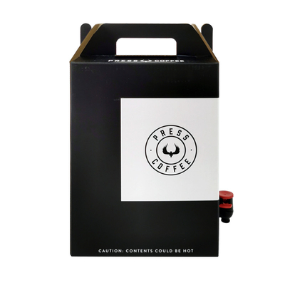 Dispensador de caixa de papel descartável de 1 L, 2 L, 3 L, sumo em sacos, bebida de café quente, embalagem líquida