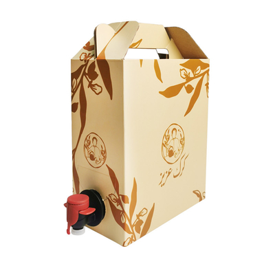 Embalagem de caixa de sacos de bebê de alumínio de 1 L, com torneira de distribuição, adequada para sacos de embalagem de sumos líquidos, vinho, café e azeite, com torneira de bebê