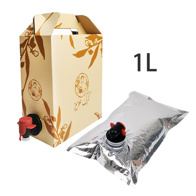 Sacos de embalagem de alumínio, caixas de 3L, 5L, 10L, 20L de água potável, vinho e sumos, válvulas de desvio de plástico em sacos de segunda mão
