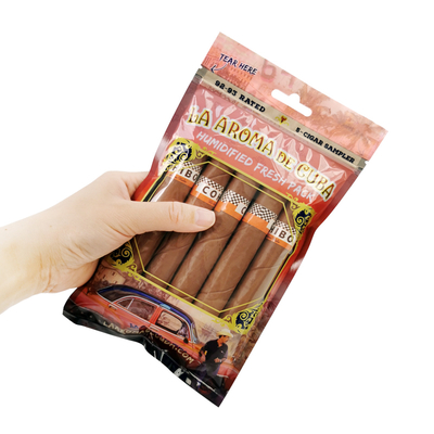 Bolsa de hidratação de charutos com impressão de gravura Bolsas de humidade de charutos Bolsas de humidor de charutos Bolsas de humidor de charutos