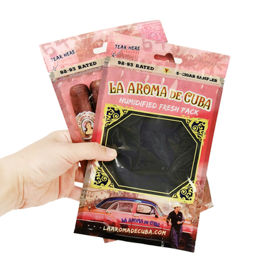 Bolsa de hidratação de charutos com impressão de gravura Bolsas de humidade de charutos Bolsas de humidor de charutos Bolsas de humidor de charutos