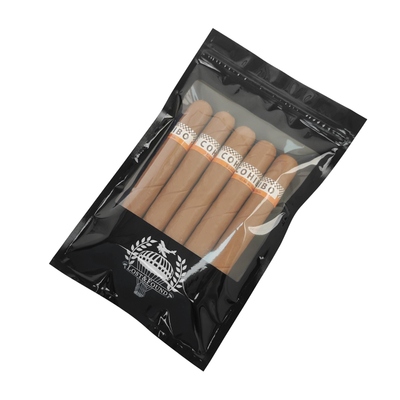 Saco de cigarro portátil fechado com fechadura para viagens de negócios