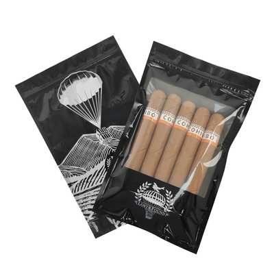 Saco de cigarro portátil fechado com fechadura para viagens de negócios