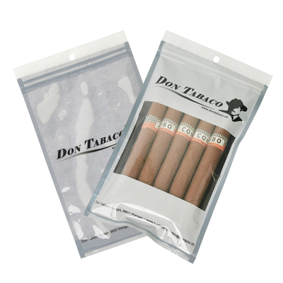 Saco de humidade de charuto durável reutilizável personalizado com fecho de fecho New Age Embalagem e Impressão Produto para charutos