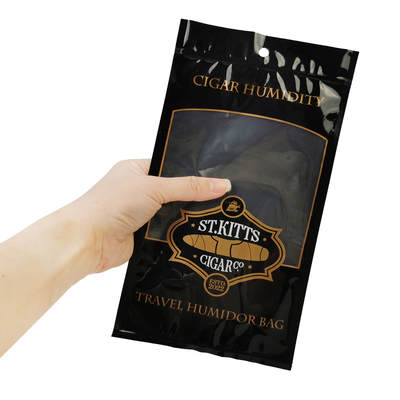 Atacado Eco Amigável Reutilizável Manter os charutos úmidos e frescos Produtos de tabaco Sacos de charutos Sacos de fecho Saco de charutos Saco de humidificador de viagem