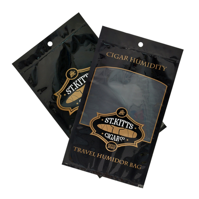 Atacado Eco Amigável Reutilizável Manter os charutos úmidos e frescos Produtos de tabaco Sacos de charutos Sacos de fecho Saco de charutos Saco de humidificador de viagem