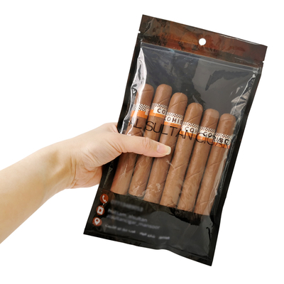 Saco de humidade de charuto durável reutilizável personalizado com fecho de fecho New Age Embalagem e Impressão Produto para charutos
