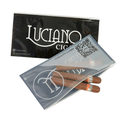 Embalagem Fabricante Embalagem Zipper Saco de cigarro Ziplock sacos em caixa Saco de plástico de cigarro