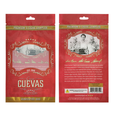 Saco Mylar de Folha de Alumínio com Selagem Térmica à Prova de Odor Personalizado Sacos de Envio UV Localizado Saco de Embalagem de Charuto com Zíper