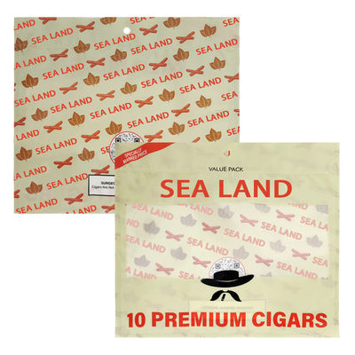 Saco de charuto à prova de umidade, embalagem de folha de tabaco natural, saco de embalagem de charuto de filme de poliéster