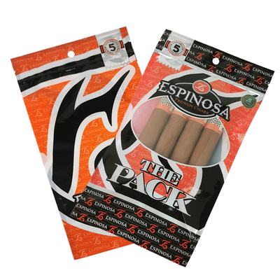 Saco de embalagem de charutos de plástico transparente para cigarros tabaco saco de fecho de charutos saco de armazenamento de embalagem de plástico