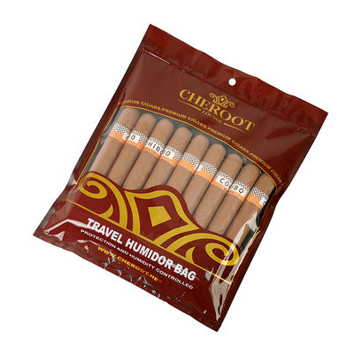 Sacos de plástico de tabaco personalizados Sacos de plástico de embalagem Sacos de plástico Sacos individuais de charutos Sacos de humidade de charutos