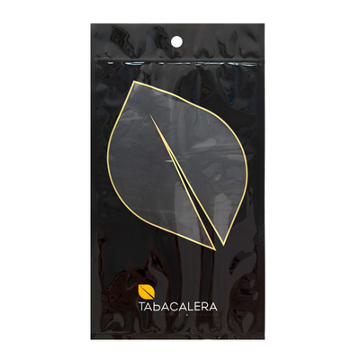 Embalagem Plástica PET PE Personalizada à Prova de Umidade, Reutilizável, com Zíper Mylar, Design de Bolsa Vertical para Tabaco, Charutos e Estampagem a Quente