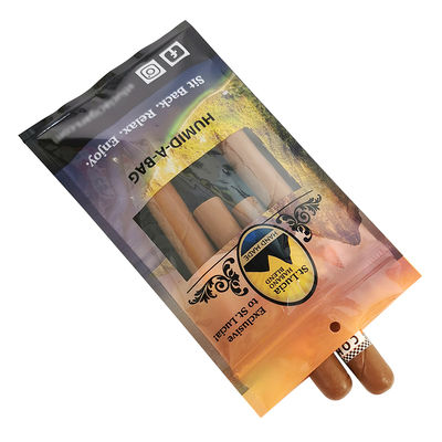 Sacos de Embalagem para Humidor de Charutos Personalizados Bolsa de Armazenamento com Humidificador de Mesa para Charutos