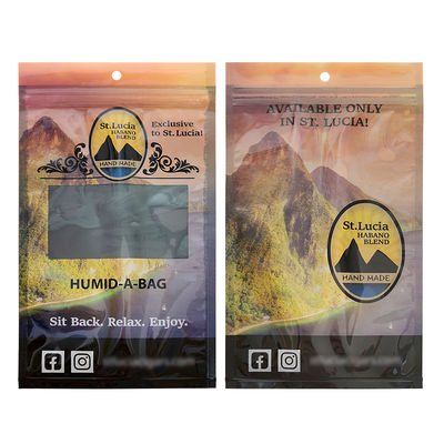 Sacos de Embalagem para Humidor de Charutos Personalizados Bolsa de Armazenamento com Humidificador de Mesa para Charutos