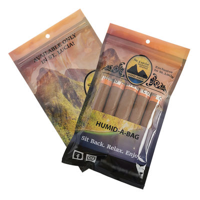Sacos de Embalagem para Humidor de Charutos Personalizados Bolsa de Armazenamento com Humidificador de Mesa para Charutos