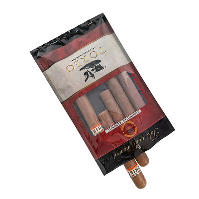 Embalagens personalizadas de charutos Saco de embalagem Saco de folhas de fumo Saco rolante de tabaco Saco de embalagem de tabaco Saco Mylar